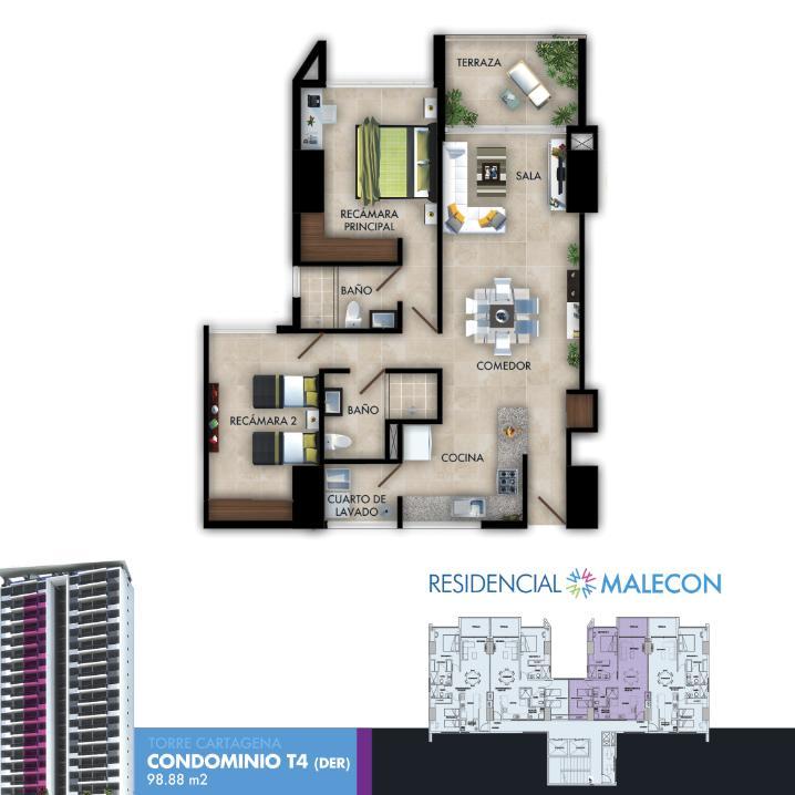 Malecon Rentals Cancún Eksteriør billede