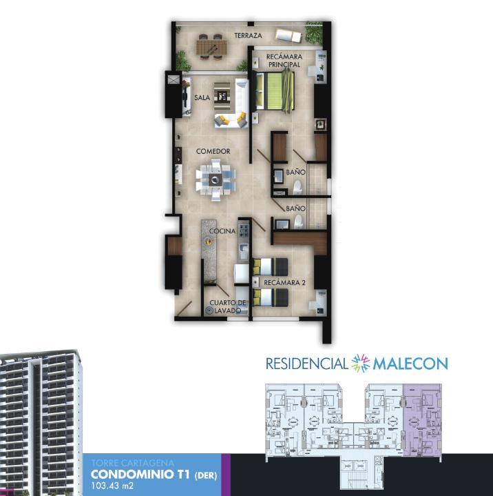 Malecon Rentals Cancún Eksteriør billede